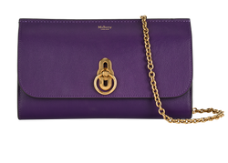 Amberley Clutch, Leather, Purple, MIC, DB, 2*